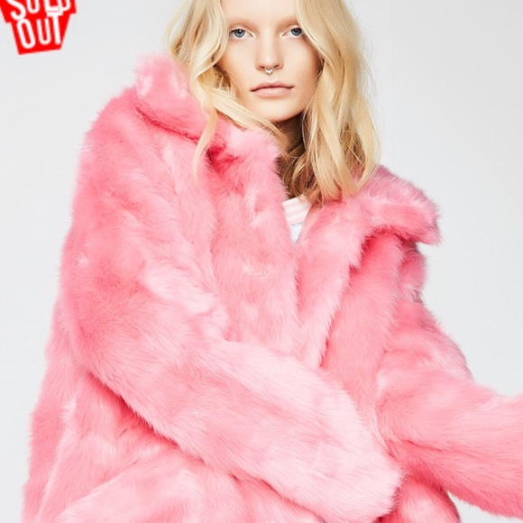 ISO!!! lazy oaf bear fur coat in S/M - Picture 2 of 2